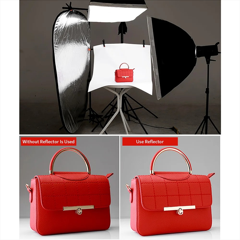 60/80/110CM 5-in-1 Reflektor C - Photography Lighting For Outdoors ulasan dan harga