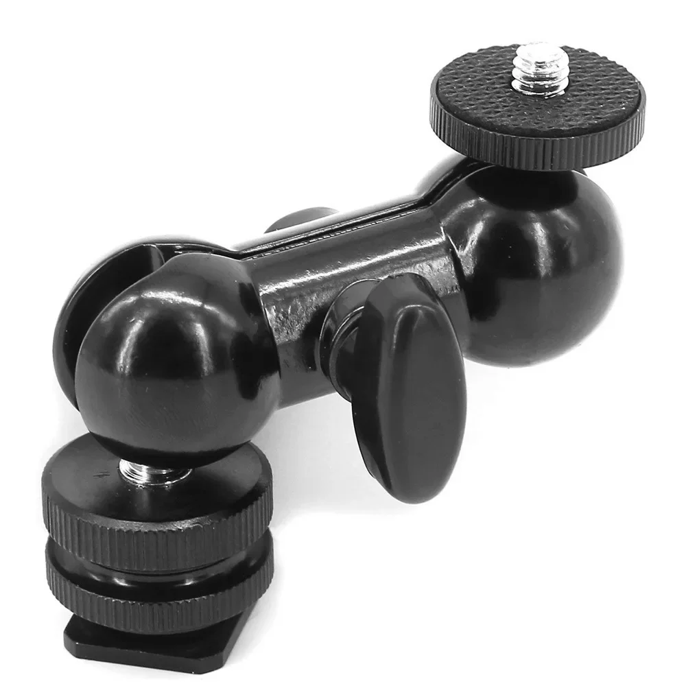 Adaptor Hot Shoe dengan Kepala - Photography Lighting Rig ulasan dan harga