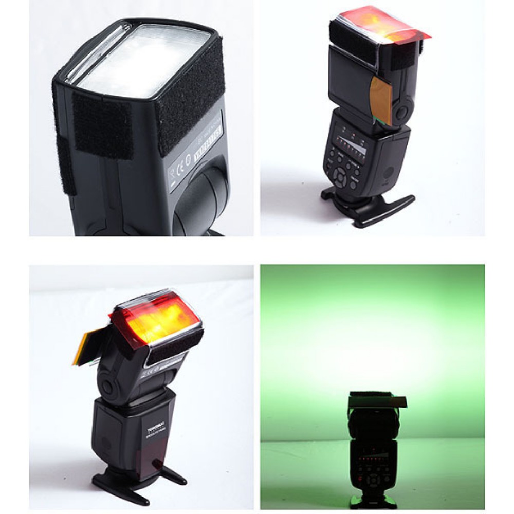 Kit Filter Pencahayaan Gel Fla - Macro Photography Lighting Kit ulasan dan harga