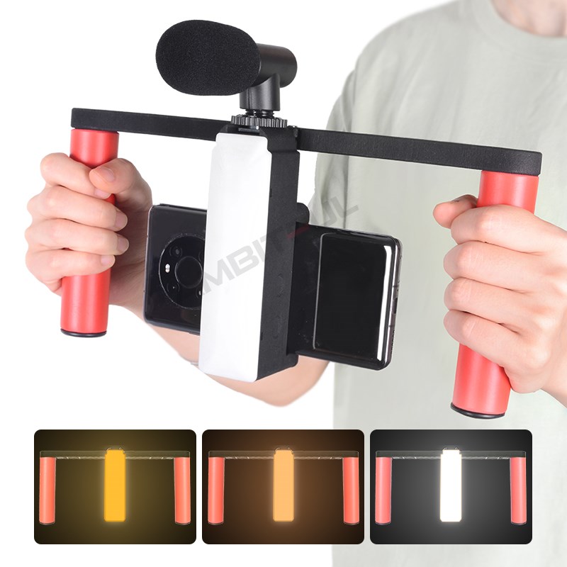 Rig Video Smartphone Pegangan  - Photography Lighting Rig ulasan dan harga