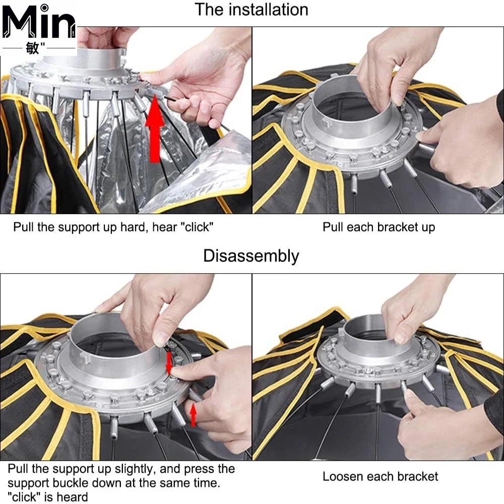 Softbox Payung Parabola Lipat  - Parabolic Umbrella Deep ulasan dan harga