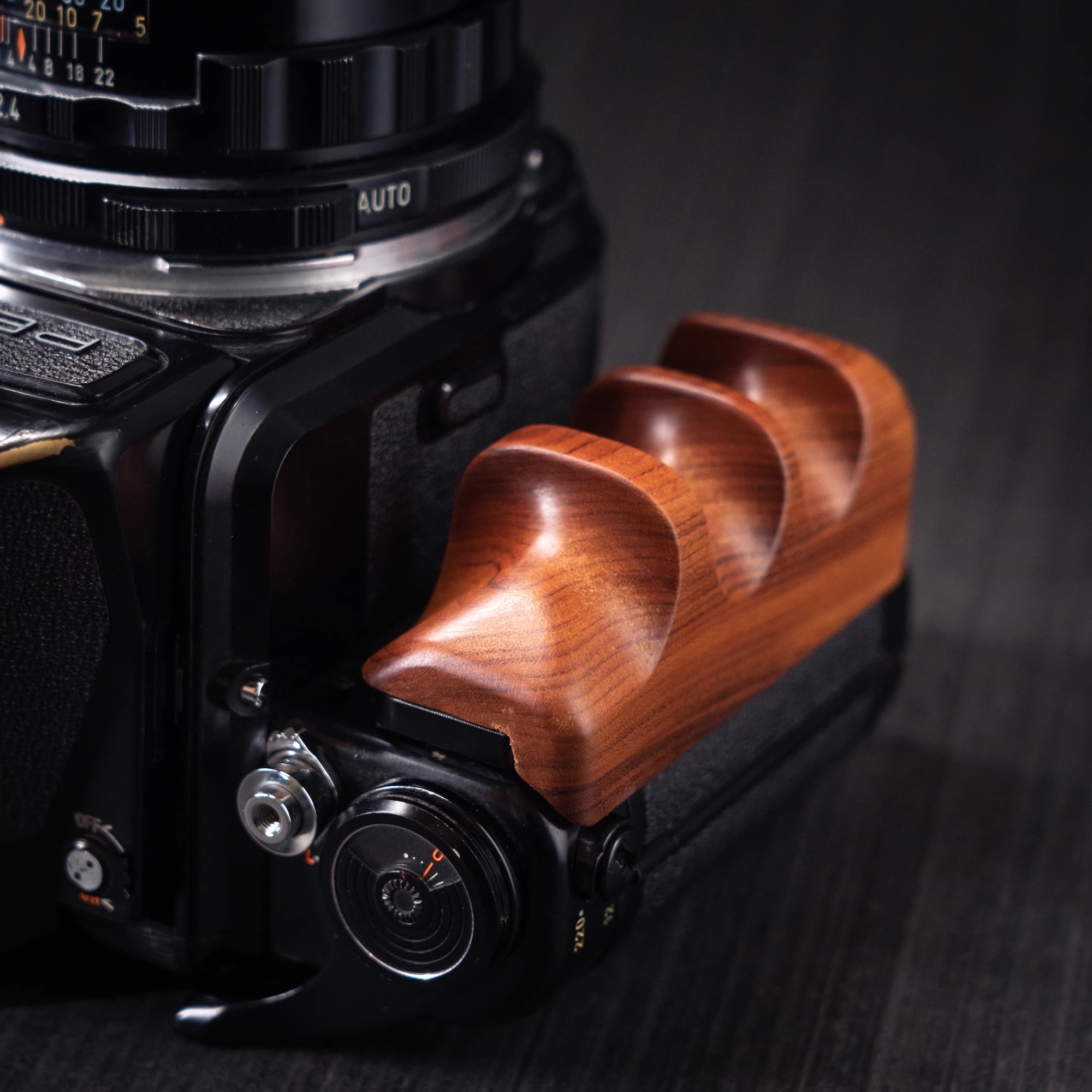 Pegangan Tangan Kayu untuk Kam - Macro Photography Lighting Kit ulasan dan harga