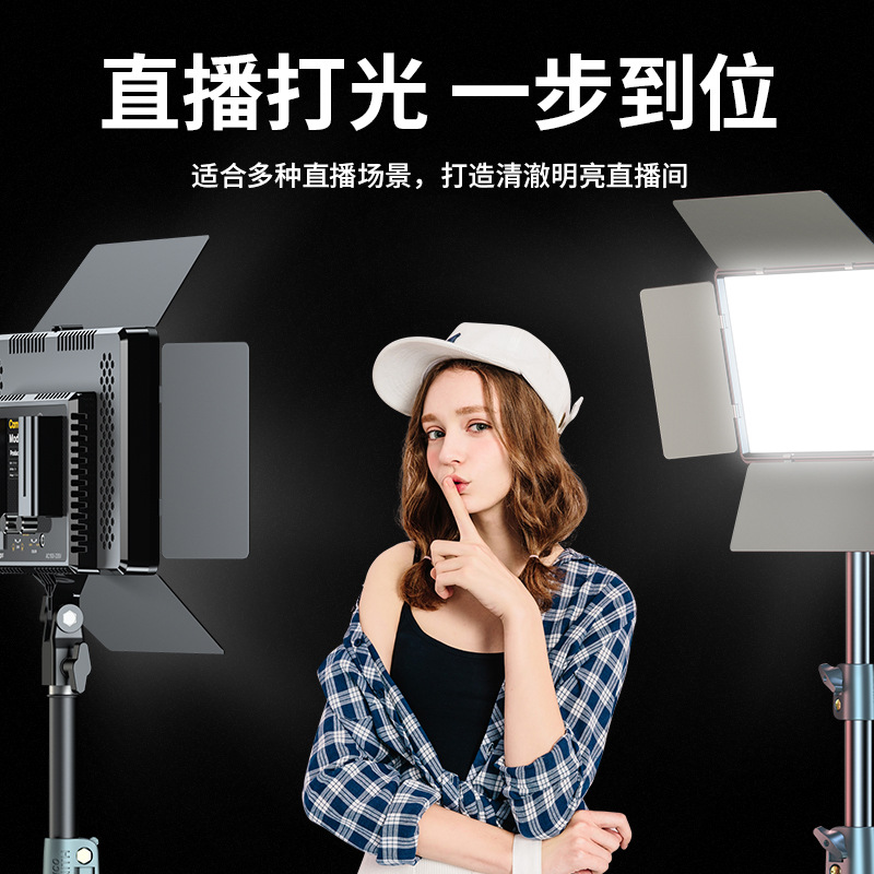 Lampu LED fotografi dengan bat - Photography Lighting For Outdoors ulasan dan harga