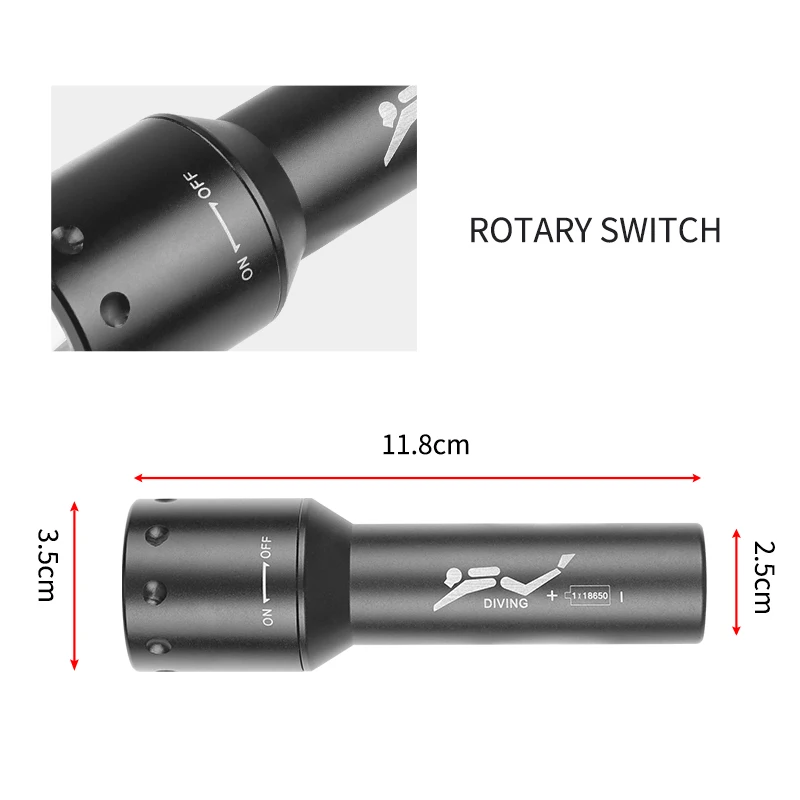 Lampu Selam LED T6 Baru, Jangk - Photography And Lighting ulasan dan harga