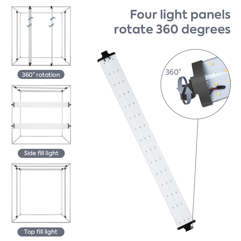 Kit kotak foto Studio foto, ko - Photography Led Lighting Kit ulasan dan harga