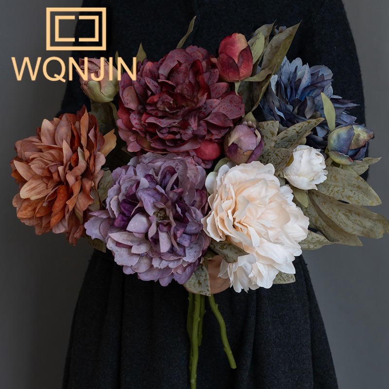 1 Buah Bunga Simulasi Peony Be - Photography Artificial Lighting ulasan dan harga