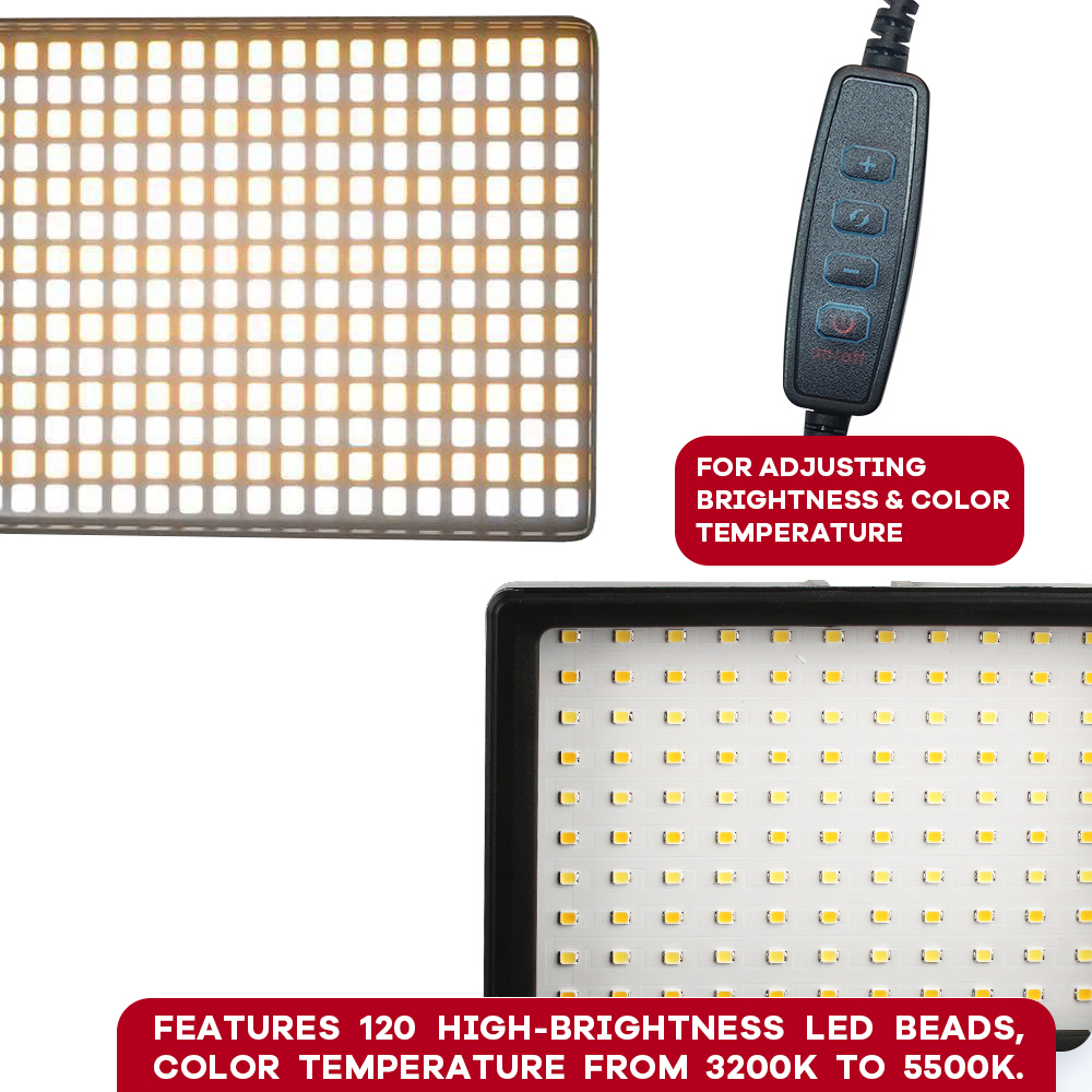 Lampu Led fotografi 6/8 inci,  - Photography Lighting Uk ulasan dan harga