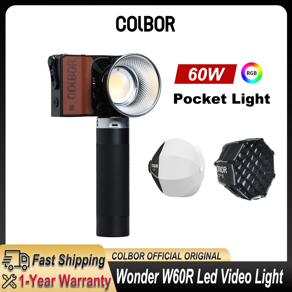 Lampu Video LED RGB Colbor Won - Photography Lighting For Outdoors ulasan dan harga