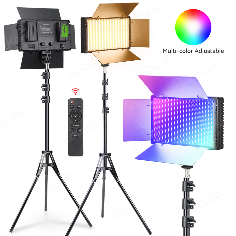 RGB lampu LED Video fotografi, - Photography Lighting Set ulasan dan harga