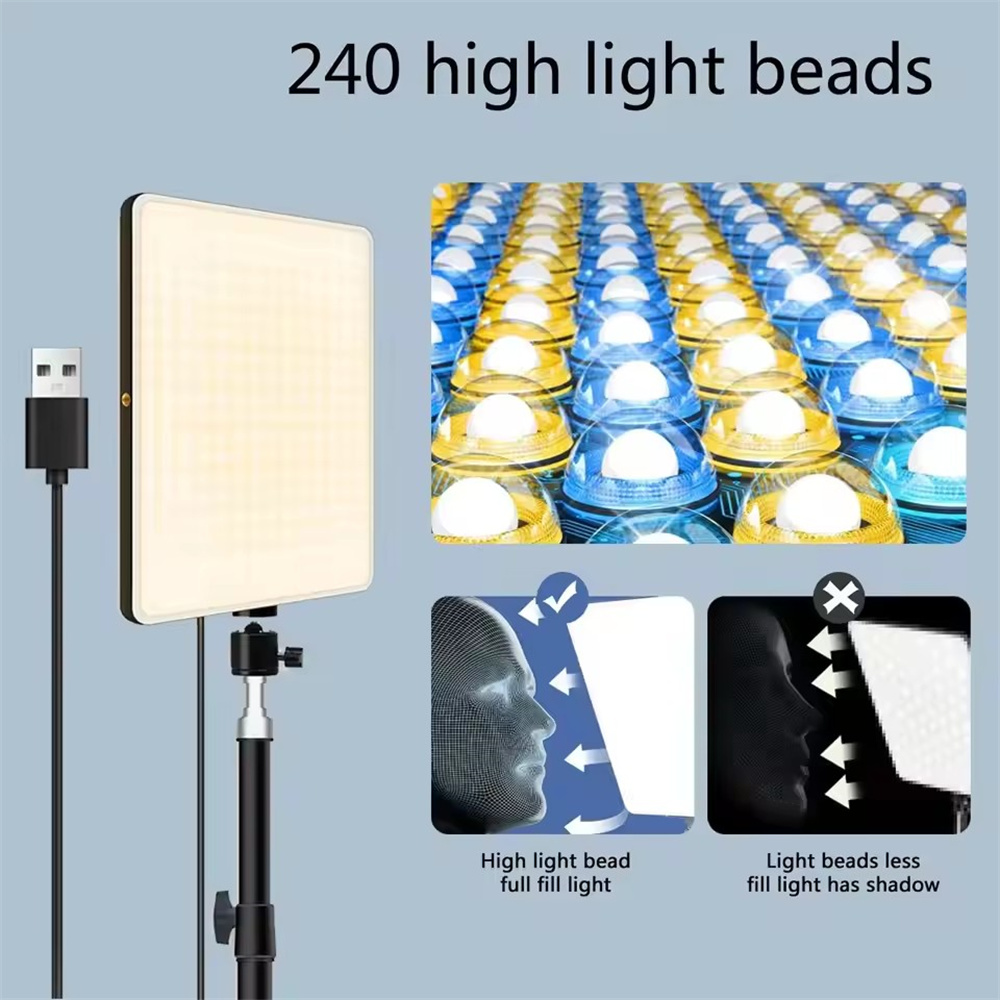 Lampu Selfie Fotografi LED 202 - Photography Led Lighting Kit ulasan dan harga