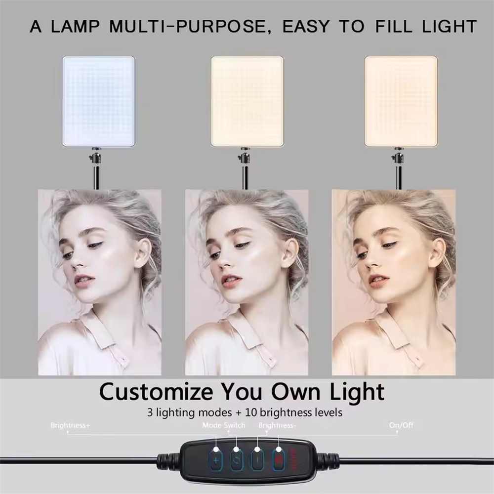 Lampu Selfie Fotografi LED 202 - Photography Led Lighting Kit ulasan dan harga