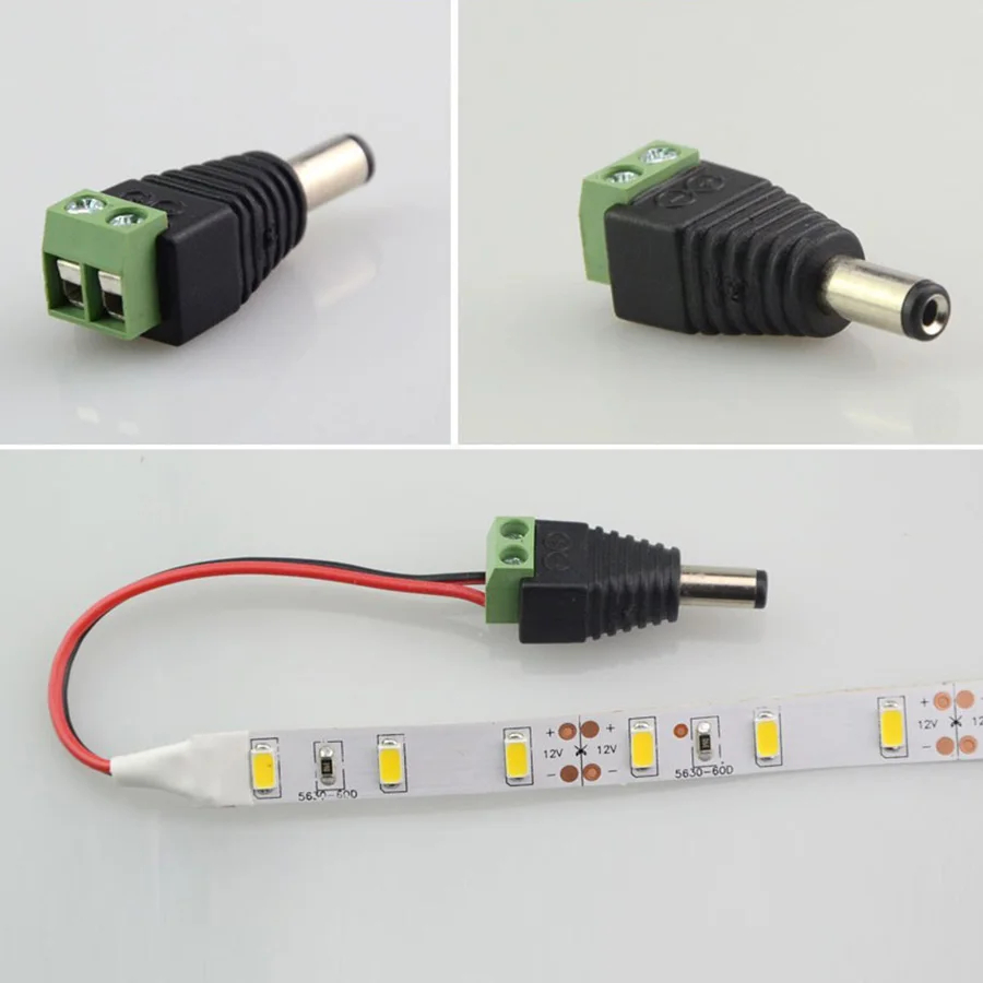 5 pasang DC 12V wanita dan lak - Photography Led Lighting Kit ulasan dan harga