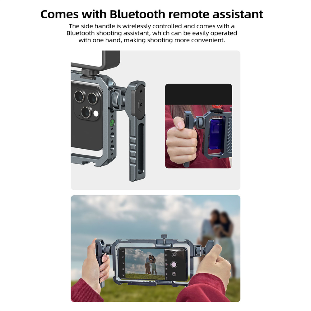 Rig Video Smartphone Cage Remo - Photography Lighting Rig ulasan dan harga
