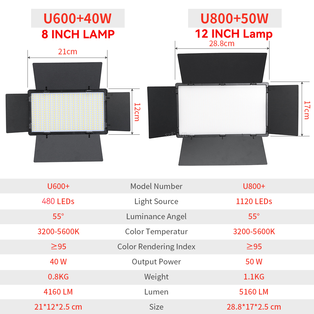U800 U600 Kit Lampu Perekam La - Photography Lighting Uk ulasan dan harga